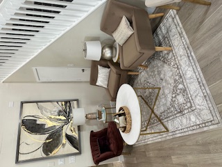 Welcoming waiting area with elegant seating at Florida Coast Counseling Fort Myers